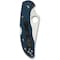 Spyderco 2024 Spyderco, Reveal V5, Delica 4, Plain Edge, Blue Frn Handles SPY-C11FPK390 - alternate 2